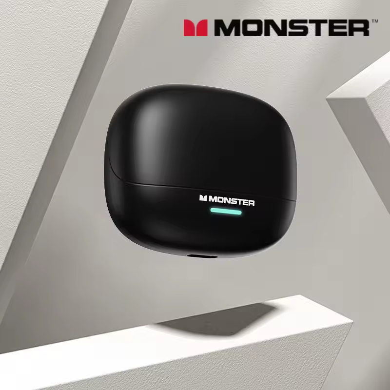 Monster MQT52 Wireless Bluetooth 5.4 Earphones Long Battery Life - Image 2