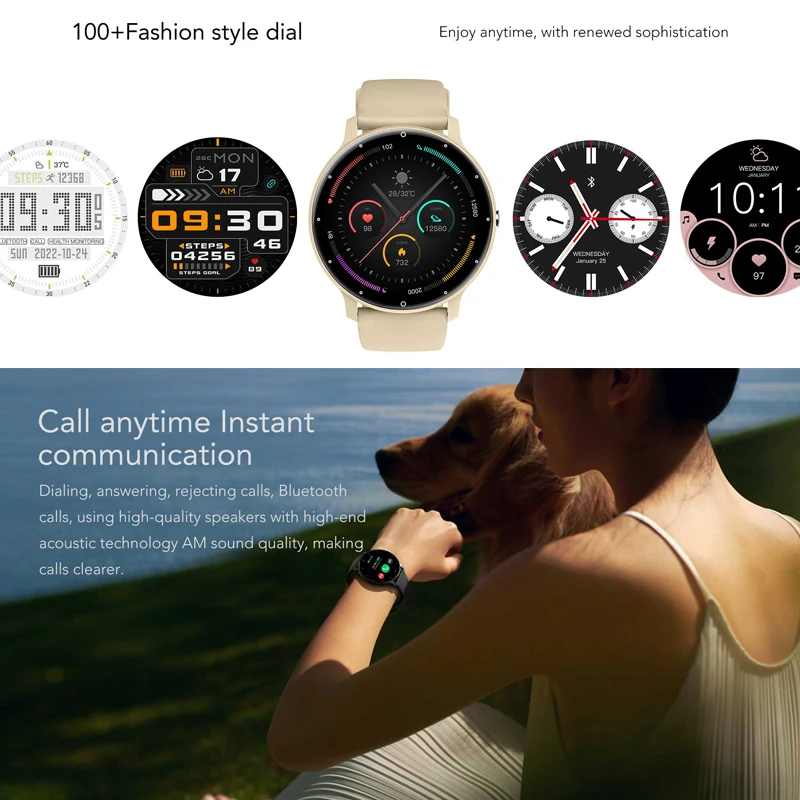 2026 New Ultra-Slim Smart Watch Men 100+ Sports Modes Heart Rate Monitoring AI Voice Assistant Bluetooth Call Smartwatches - Image 4