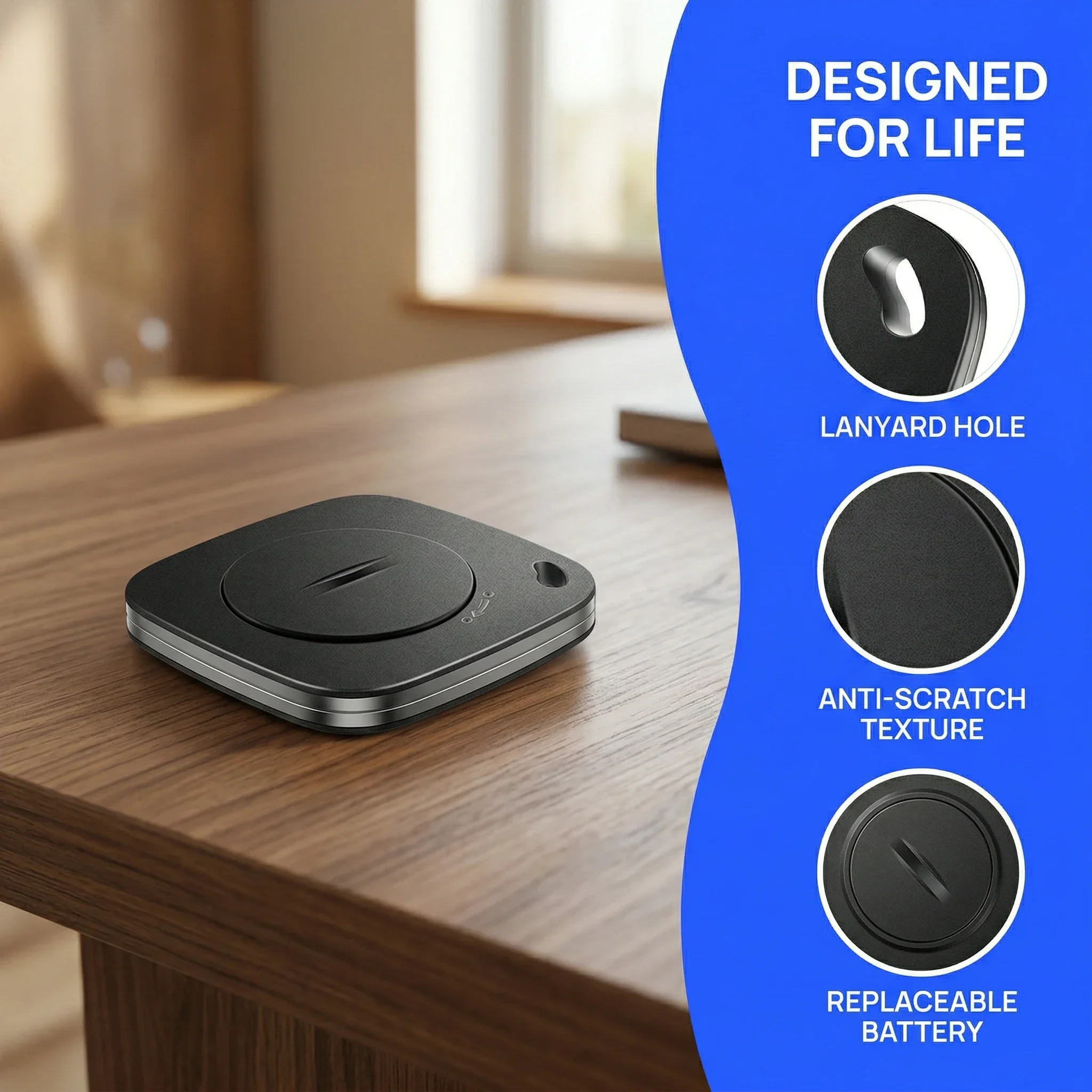 Android Smart Tracker Android Google Find Hub Locator Air Tag Car Gps Tracking Device Gps Tracker Bicycle Electronics Security - Image 2