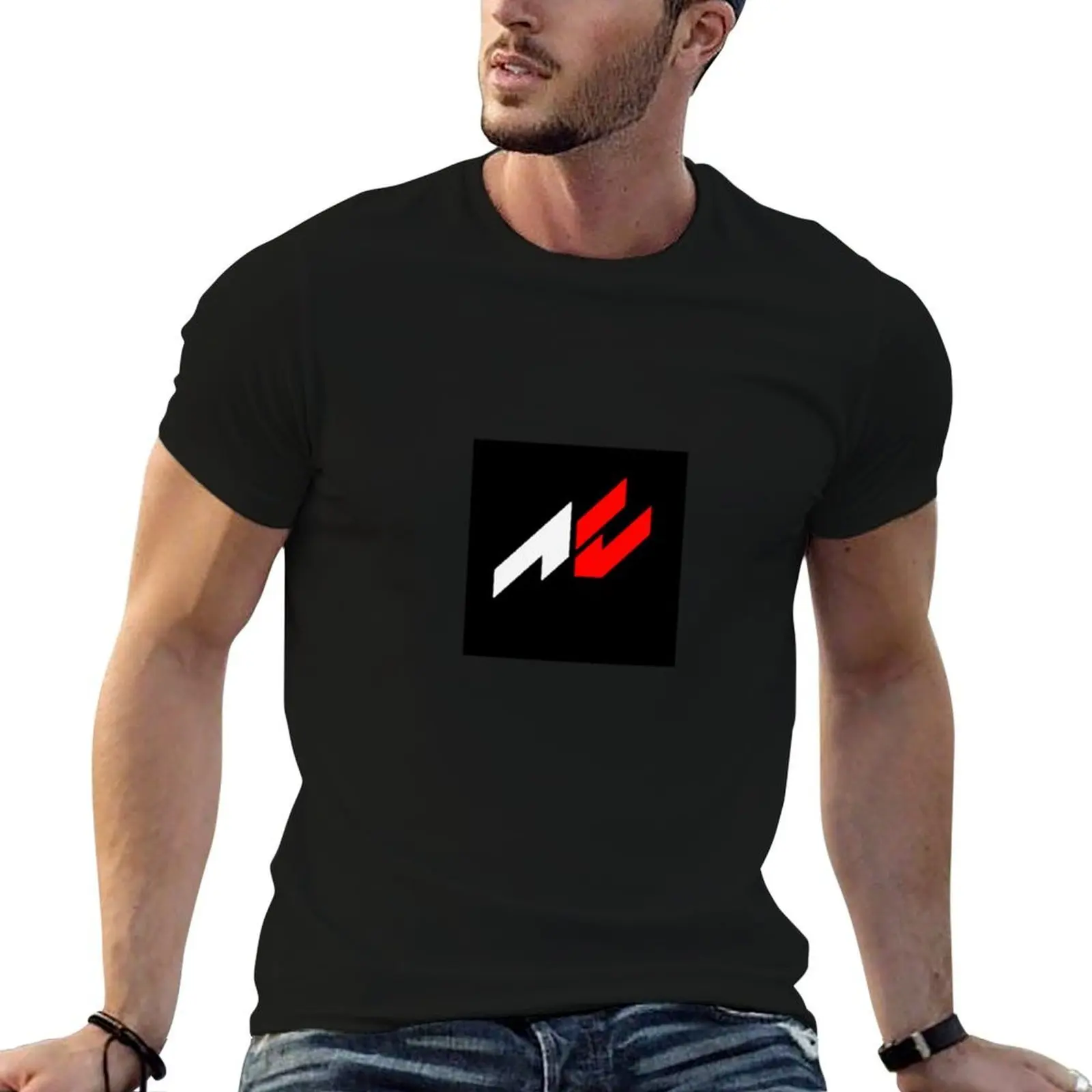 Assetto Corsa - logo T-Shirt man t shirts for men casual t shirts for man cotton funny essential t shirt T-shirt