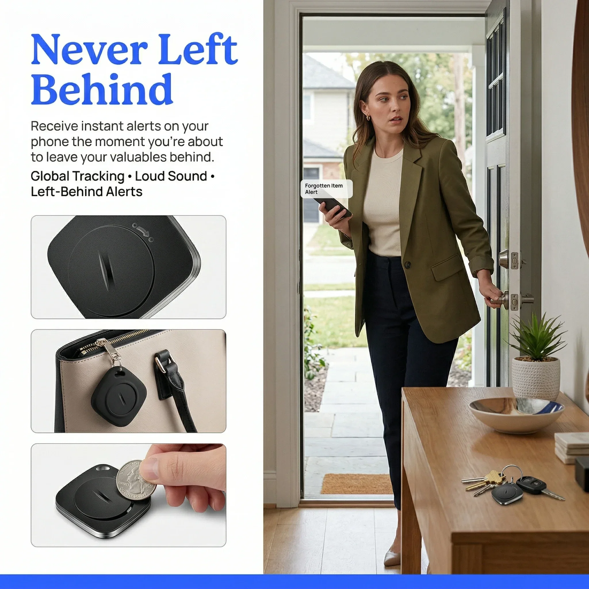 Android Smart Tracker Android Google Find Hub Locator Air Tag Car Gps Tracking Device Gps Tracker Bicycle Electronics Security - Image 3