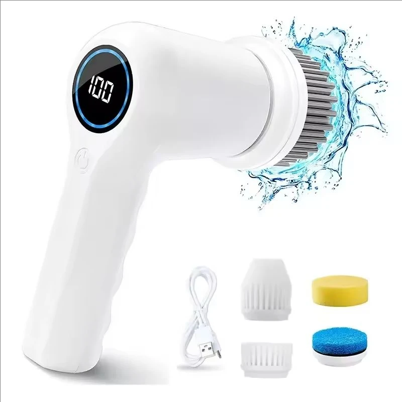 2026 Multifunctional Cleaner Brush Electric Household Cleaning Brushes Electric Kitchen Brush Cleaning Gadgets for Home Spin - Image 2