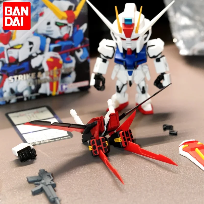 Bandai Qmsv Mini Strike Destiny Gundam Blind Box Action Figure Model Spring Manbo Version Collectible For Anime Hobby Collectors - Image 2