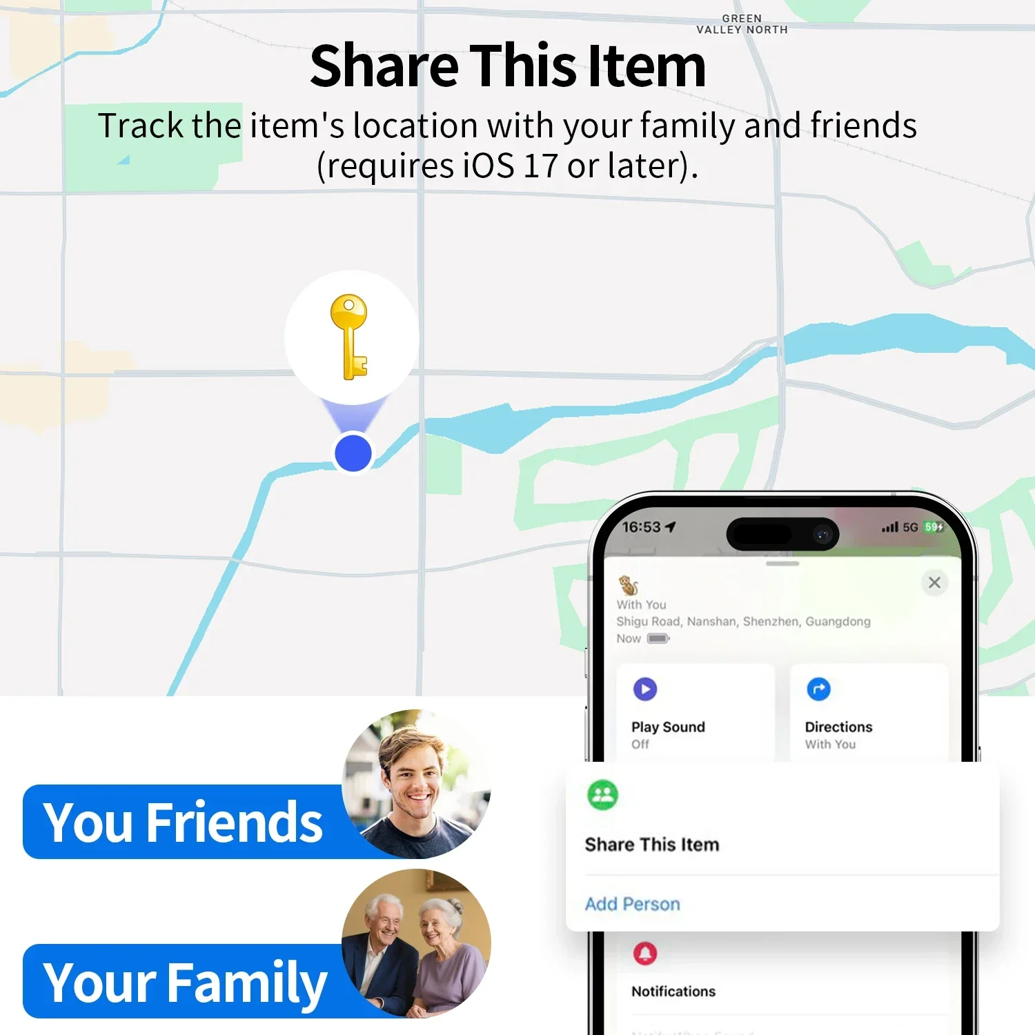 Android Smart Tracker Android Google Find Hub Locator Air Tag Car Gps Tracking Device Gps Tracker Bicycle Electronics Security - Image 5